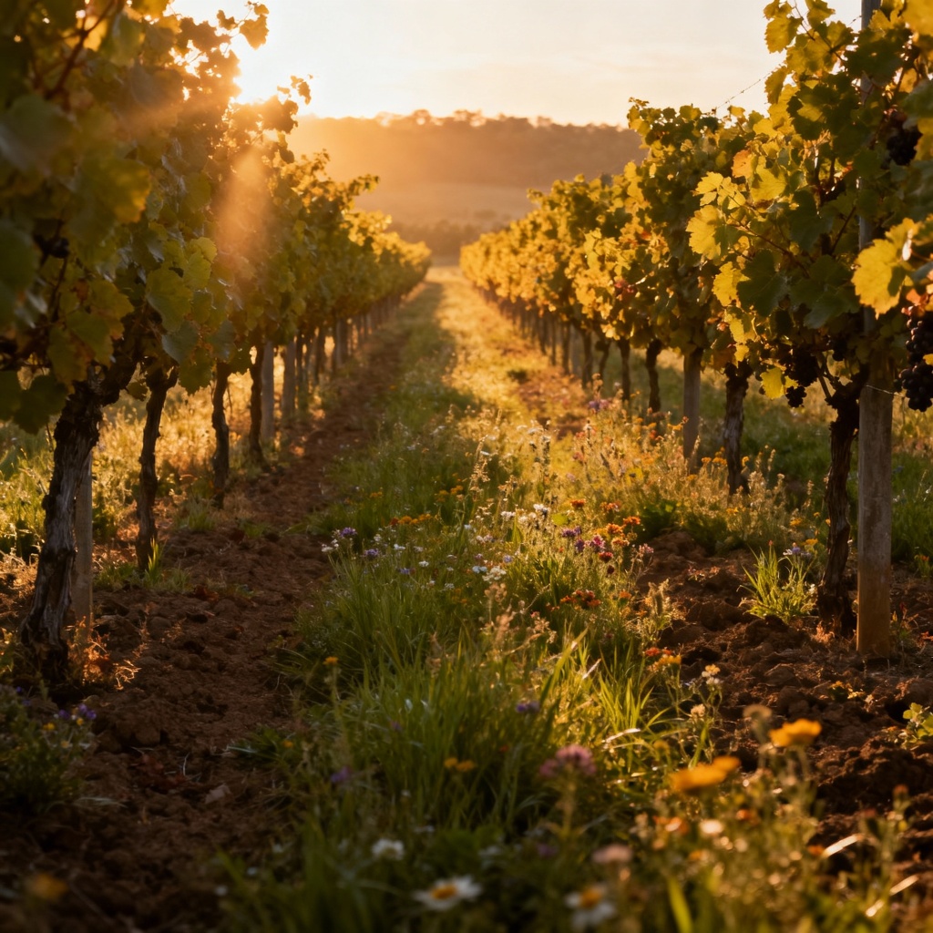 Органический виноградник (для концепта диких дрожжей) Органический виноградник (для концепта диких дрожжей)